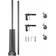 Walimex Pro Wheeled Tripod with 2 Clamp Holders