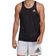 Adidas Own The Run Singlet Men - Black/Reflective Silver