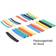 DeLock 86278 organizador de cables Cable tray Negro, Azul, Verde, Rojo, Amarillo 50 pieza(s)