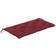 vidaXL - Coussin de chaise Rouge (100x50cm)