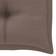 vidaXL - Chair Cushions Brown (100x50cm)