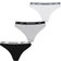 Reebok Women Cotton Elastic Waistcoat Thong 3-pack - Black/White/Grey