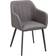 Rowico Home Bolton Grey/Black Køkkenstol 82cm