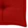 vidaXL - Coussin de chaise Rouge (100x50cm)