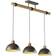 Lindby Holgar Green/Wood Lampada a Sospensione 107.5cm