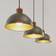 Lindby Holgar Green/Wood Lampada a Sospensione 107.5cm