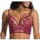 Gossard Encore Padded Longline Bra - Bordeaux