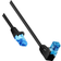 Goobay Angled RJ45-RJ45 U/UTP Cat6A