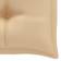 vidaXL - Stolehynde Beige (100x50cm)