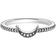 Pandora Crescent Moon Beaded Ring - Silver/Transparent