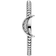 Pandora Crescent Moon Beaded Ring - Silver/Transparent