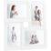 vidaXL Collage Photo Frame 13x18cm 4pcs