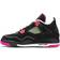 NIKE Air Jordan 4 Retro GS - Black/Fuschia Flash-Lqd Lm-Wht