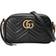 Gucci GG Marmont Small Matelassé Shoulder Bag - Black