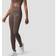 ICANIWILL Ribbed Define Seamless Tights - Dark Sand