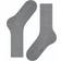 Falke Family Mens Cotton Socks - Light Grey Mel