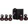 Auna X-Gaming 5.1 Sistema Audio 380 W Max. Subwoofer BT USB SD