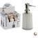 BigBuy Home Keramiek Zeeppompje Dispenser 350 ml