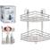 BigBuy Home D'Angle Pour Douche Etagere 2 Paniers