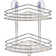 BigBuy Home D'Angle Pour Douche Etagere 2 Paniers