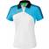 Erima Premium One 2.0 Polo Shirt Women - White/Curacao/Black