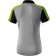 Erima Premium One 2.0 Polo Shirt Women - Grey Marl/Black/Lime Pop