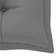 vidaXL - Chair Cushions Gray (180x50cm)