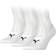 Puma Unisex Footie 3-pack - White