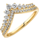Pandora Wish Tiara Ring - Gold/Transparent