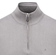 Oscar Jacobson Bob Pin Cotton Zip Slipover - Light Grey