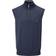 Oscar Jacobson Bob Pin Cotton Zip Slipover - Navy