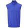 Oscar Jacobson Bob Pin Cotton Zip Slipover - Royal Blue