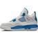 Nike Air Jordan 4 Retro GS - White/Military Blue/Neutral Grey