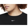 Nike Sportswear Essential Women's Oversized Short-Sleeve Top Plus Size - Black/White