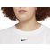 Nike Sportswear Essential Women's Oversized Short-Sleeve Top Plus Size - White/Black