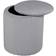 Venture Home The Lump Grey Pouf 40cm