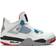 Nike Air Jordan 4 Retro SE GS - White/Military Blue/Fire Red/Tech Grey