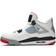 Nike Air Jordan 4 Retro SE GS - White/Military Blue/Fire Red/Tech Grey