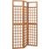 vidaXL 3 Panel Brown Room Divider 121x180.5cm