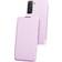 Dux ducis Etui Samsung Galaxy S22 Plus Antichoc Porte-carte Support Skin X Series Rose