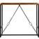 vidaXL - Bartisch 60x120cm