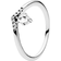 Pandora Classic Wishbone Ring - Silver/Transparent