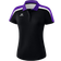 Erima Liga 2.0 Polo Shirt Women - Black/Violet/White