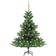 vidaXL Nordmann Fir LED & Ball Christmas Tree 59.1"