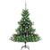 vidaXL Nordmann Fir LED & Ball Christmas Tree 59.1"