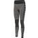 Hummel Clea Seamless Mid Waist Tights Women - Chateau Gray/Black Melange