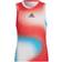 adidas Melbourne Tennis Match Tank Top Kids - White/Vivid Red/Sky Rush