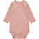 Soft Gallery Galileo L/S Bodysuit Solid Rib - Tropical Peach (SG1467)