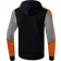 Erima Premium One 2.0 Training Jacket with Hood Men - Black/Grey Marl/Neon Orange