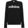 Adidas Essentials Linear Crewneck Black/White Female